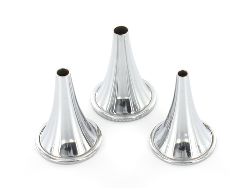 [26770] SET 3 SPECULUM AURICOLARI HARTMANN 4,5,6 mm